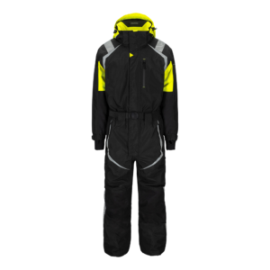 Strakofa Valle vinterdress sort/fl gul