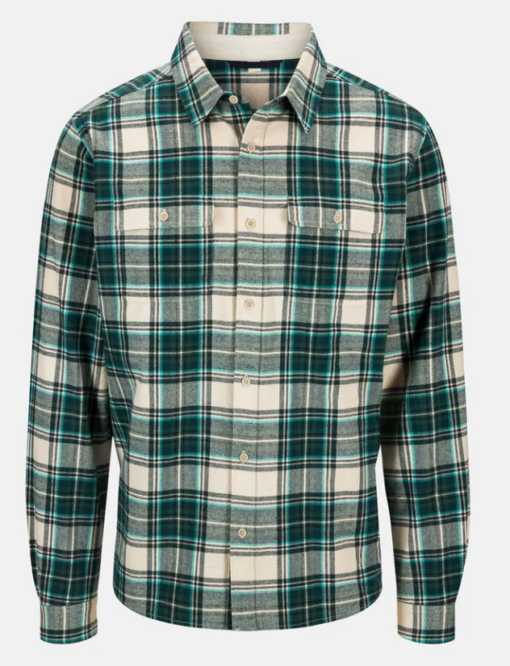 TW Hawk shirt Ponderosa Pine/Whitecap Gray M