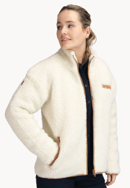 TW Wolverine Wool Pile jacket Natural White W