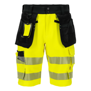 Dovre shorts gul m/avtagb vrktl stretch