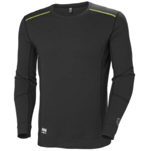 FYRE BASELAYER CREWNECK 950EBONY