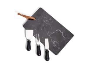 DJ Cheese Serving Set Black 0